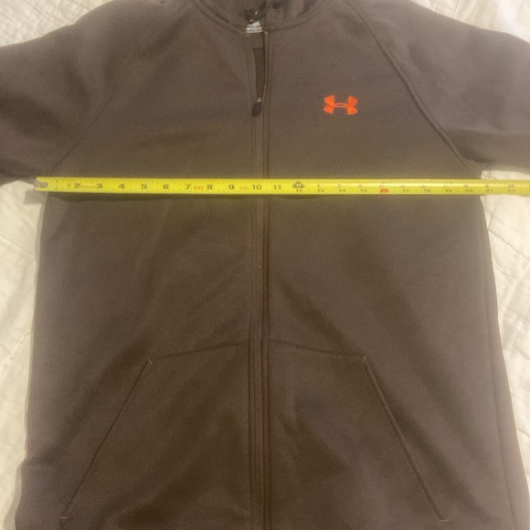 LNWOT. Under Armour. Cold Gear. Storm Wear. Brown. Realtree Camo Zipup. Medium. - Picture 4 of 6